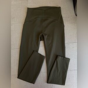 lululemon athletica Olive Green High-Rise Leggings